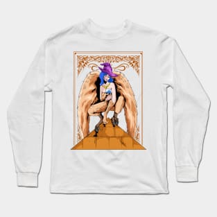 Egyptian Witch Sphinx Long Sleeve T-Shirt